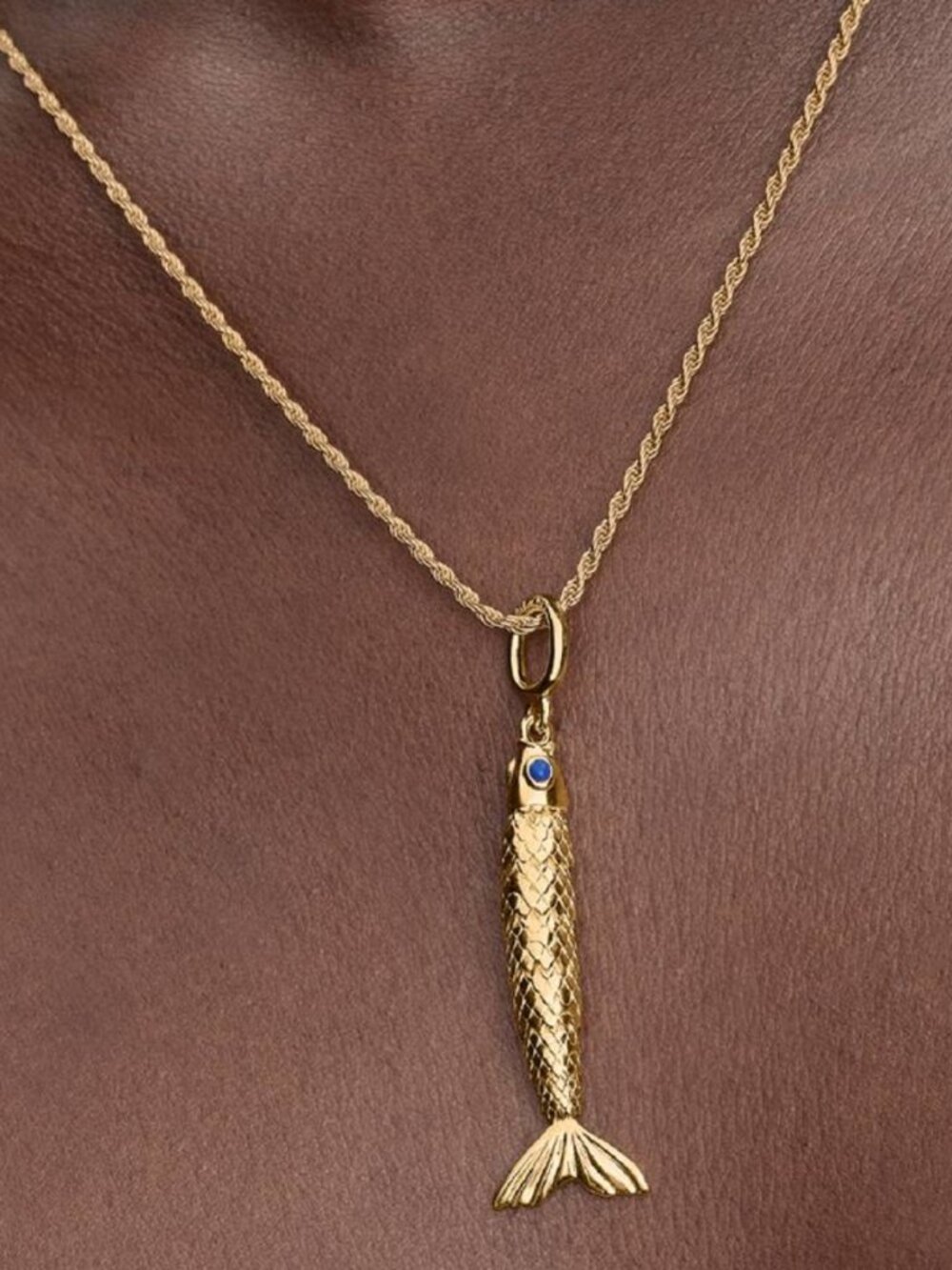 Authentic Pandora Sardine Fish Necklace Set - Picture 2 of 10